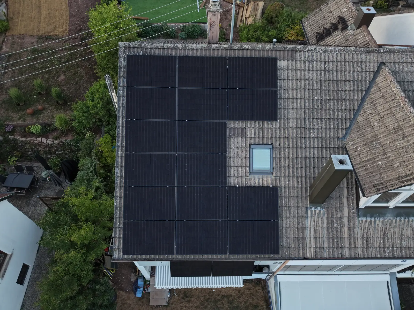 PV-Module im Detail, Anlage in Remshalden